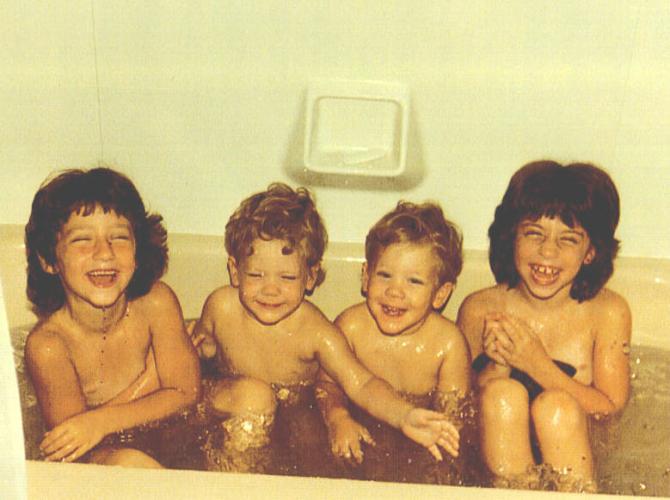 rub a dub dub 4 kids in a tub